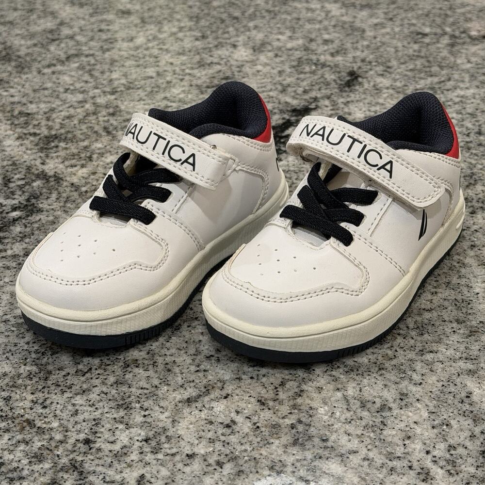 Nautica Toddler Boys Caraoni Sneakers/Shoes US 7 Kids Preppy Classy Casual Boat